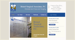 Desktop Screenshot of bristolsurgical.com